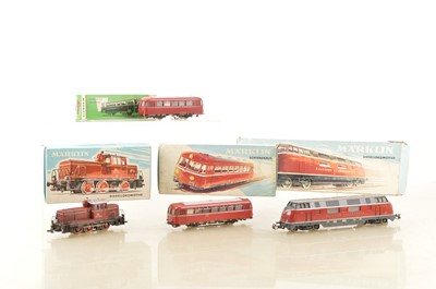 Lot 701 - Marklin HO Gauge German Diesel Locomotives