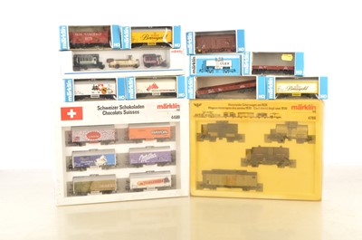 Lot 708 - Marklin HO Gauge Freight Stock (12)