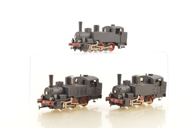 Lot 724 - Rivarossi Italian HO Gauge Steam Tank Locomotives One With Brass Body