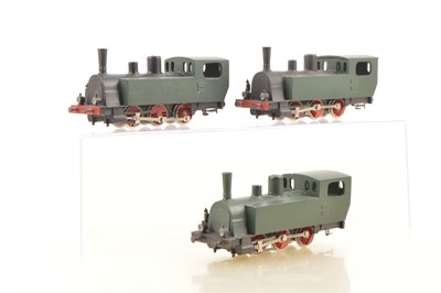 Lot 725 - Rivarossi Italian HO Gauge Unpowered Prototype Steam Tank Locomotives