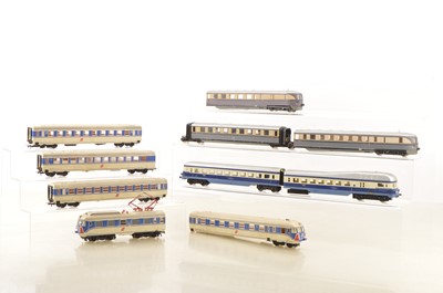 Lot 796 - HO Gauge German and Austrian Diesel and Electric Multiple Units/Trains (9)