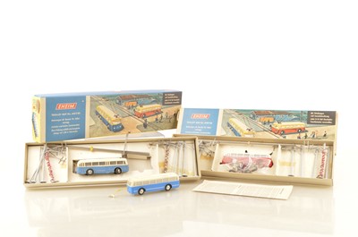 Lot 823 - Eheim HO Gauge Trolley Bus System Sets