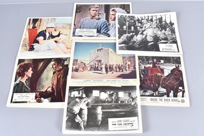 Lot 336 - James Stewart Film Lobby Cards / Front of House Stills