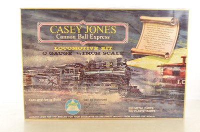 Lot 834 - A Rivarossi for AHM 0 Gauge 'Casey Jones' American 4-6-0 Locomotive and Tender Kit with Motorizing Set (2)