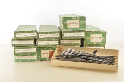 Lot 844 - Early Rivarossi 0 Gauge 3-rail (tinplate) Track (15 boxes)