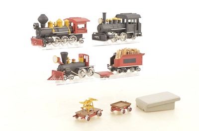 Lot 848 - A group of hand-made unpowered Prototype 0 Gauge 'Toy Trains' (6)