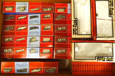 Lot 853 - An assortment of EMPTY 0 Gauge boxes for Rivarossi Pola Maxi and AHM Models (23)