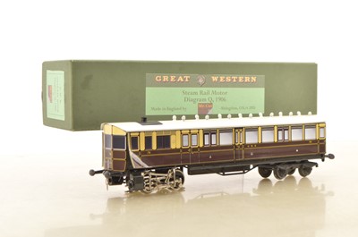 Lot 866 - Mr Cat (Brian Wright overlays) 0 Gauge Modern issue limited edition GWR Steam rail motor