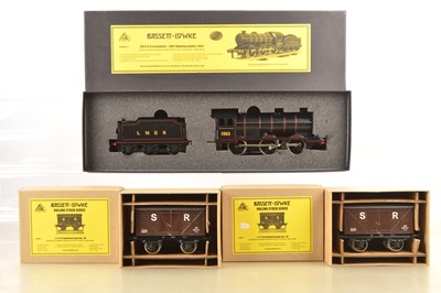 Lot 867 - Bassett Lowke 0 Gauge modern issue BL99032/A 0-6-0 Loco & Tender LNER Black class J39