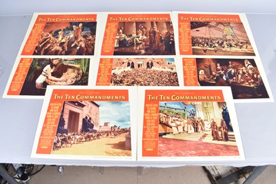 Lot 340 - The Ten Commandments Lobby Cards / Front of House Stills