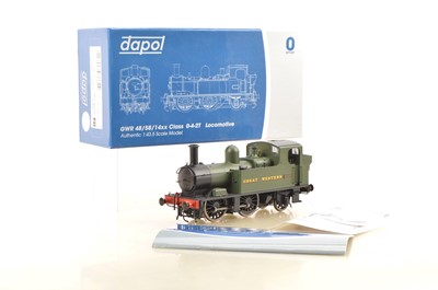 Lot 882 - Dapol 0 Gauge modern issue Ref: 7S-006-001 GWR green Auto Tank Loco