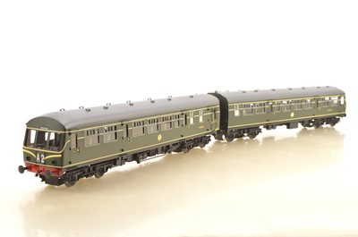 Lot 883 - Sancheng (China) modern Issue 0 Gauge class 101 2-car unit in BR green, lined with speed whiskers (2)