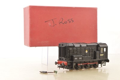 Lot 884 - Bachmann Brassworks (Sancheng-  China) modern Issue 0 Gauge class 08 BR black Diesel Shunter