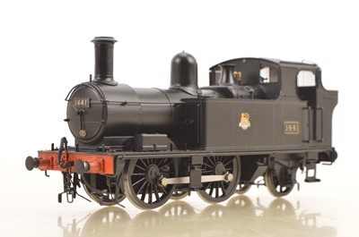 Lot 889 - Tower Models Brass (Sancheng - China) 0-4-2 BR black Auto Tank Locomotive