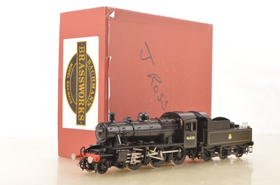 Lot 890 - Bachmann Brassworks (Sancheng - China) modern Issue 0 Gauge 2-6-0  Loco & Tender standard class 4 BR lined black