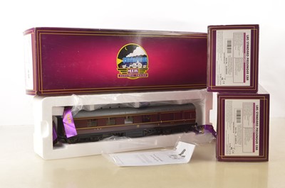 Lot 897 - MTH (Mike's Train House - USA) Modern issue 0 Gauge group of LMS passenger coaches (3)