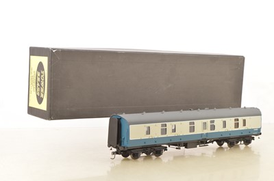 Lot 912 - Tower Models Brass (Sancheng - China) BR Mk1 blue/grey Full brake coach