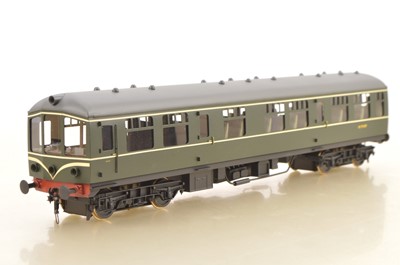 Lot 937 - Sancheng (China) Bachmann modern Issue 0 Gauge BR green class 104 DMU Non-power Dummy Trailer with speed whiskers