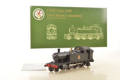 Lot 945 - Lionheart Trains 0 Gauge Modern issue 2-6-2 BR black class 45XX early crest Tank Loco