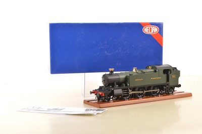 Lot 946 - Heljan 0 Gauge modern issue Ref 6124 2-6-2 Tank Loco GWR green Large Prairie Tank Loco