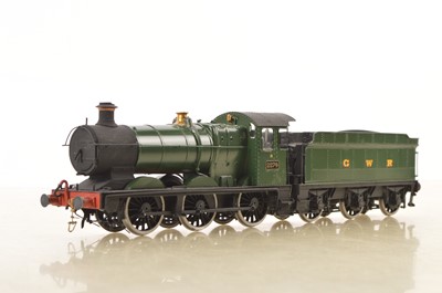 Lot 951 - Majestic Models 0 Gauge Kitbuilt 0-6-0 Loco & Tender GWR green Collect Goods