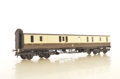 Lot 962 - Kitbuilt 0 Gauge GWR full brake  Coach