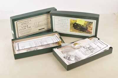 Lot 1015 - Connoisseur models 0 Gauge Finescale pair of LNER Locomotive Kits (2)