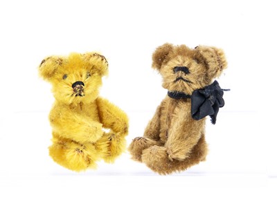 Lot 1 - Two post-war Schuco miniature teddy bears