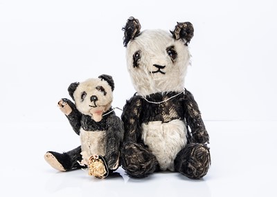 Lot 8 - A Steiff 1950s Panda bear