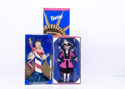 Lot 23 - Two American themed Mattel Barbie dolls limited editions for F.A.O. Schwarz