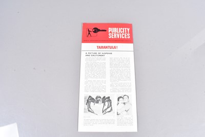 Lot 360 - Tarantula Pressbook / Campaign Book