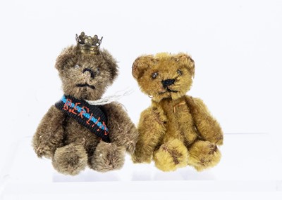 Lot 50 - Two post-war Schuco miniature teddy bears