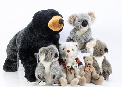 Lot 59 - Seventeen manufactured teddy bears