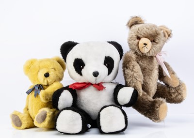 Lot 99 - Three post-war teddy bears