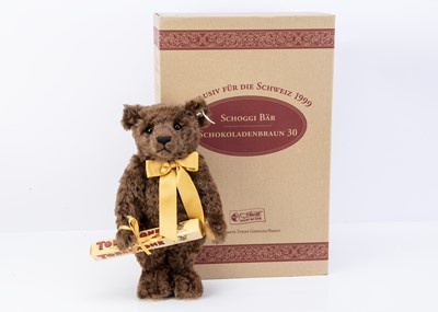 Lot 124 - A Steiff limited edition Schoggi -Swiss Toblerone teddy bear