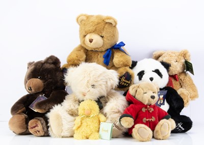 Lot 152 - Six Harrods teddy bears