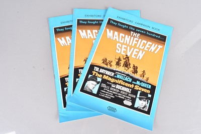Lot 371 - The Magnificent Seven Exhibitor's Campaign Books