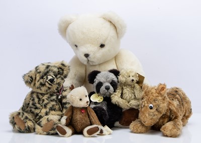 Lot 160 - Six artist / collectors teddy bears