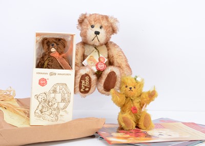 Lot 164 - Three Hermann teddy bears