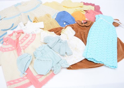 Lot 188 - A quantity of knitted doll's clothing