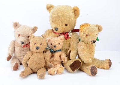 Lot 199 - Eleven Post-war British teddy bears