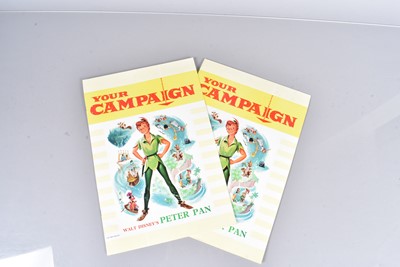 Lot 376 - Peter Pan Campaign Books