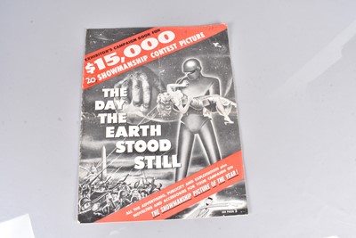 Lot 378 - The Day The Earth Stood Still Exhibitor's Campaign Book