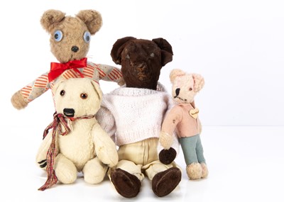 Lot 259 - Four teddy bears