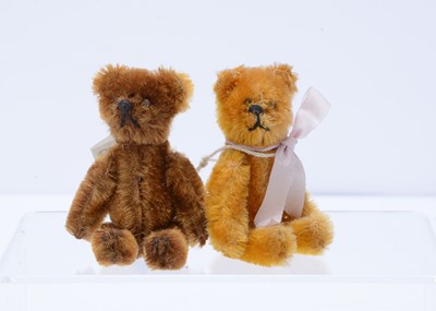 Lot 263 - Two post-war Schuco miniature teddy bears