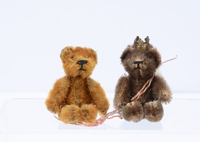 Lot 265 - Two post-war Schuco miniature teddy bears