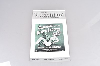 Lot 383 - Creature From The Black Lagoon Campaign Book / Pressbook