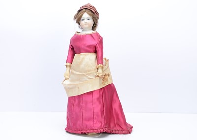 Lot 294 - A reproduction French fashionable doll