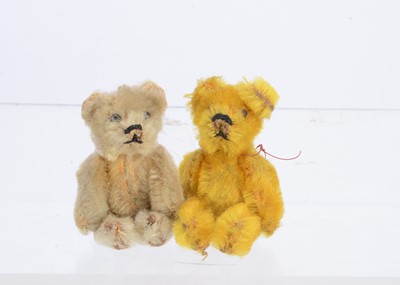 Lot 301 - Two post- war miniature Schuco teddy bears