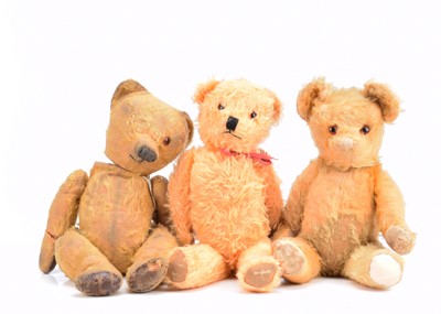 Lot 316 - Three post-war British teddy bears